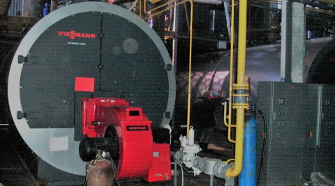 Водогрейная газовая котельная на котлах Viessmann, мощностью 23,4МВт. 2010 год.