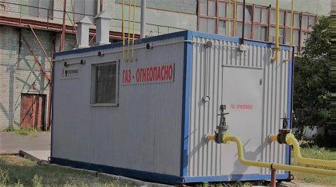 Газификация зерносушилок СЗШ-16Р на заводе комбикормов.