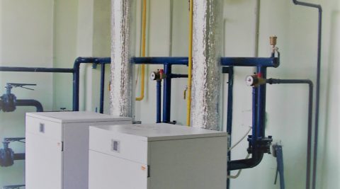 Газовая котельная мощностью 100 кВт на базе котлоагрегатов  КОЛВИ